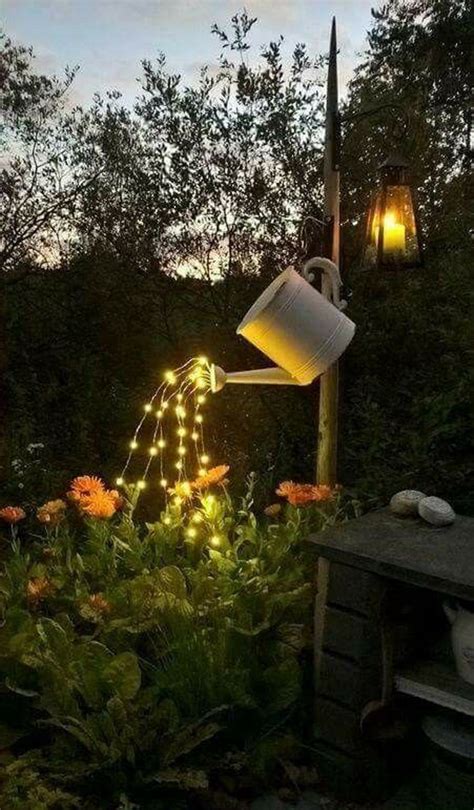 Since these miniature lights don't have power cables as compared to traditional lighting fixtures, the risk of having a fire can be lessened. 10 Simple DIY Fairy Lights To Beautify Your Garden | House ...
