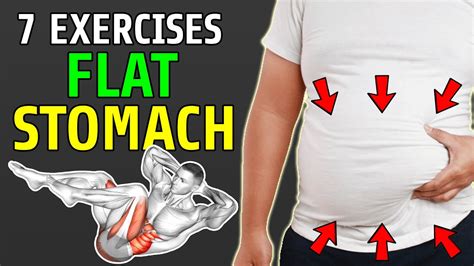 Best Exercises For Flatter Stomach How To Get A Flat Belly Workout At Home No Equipment