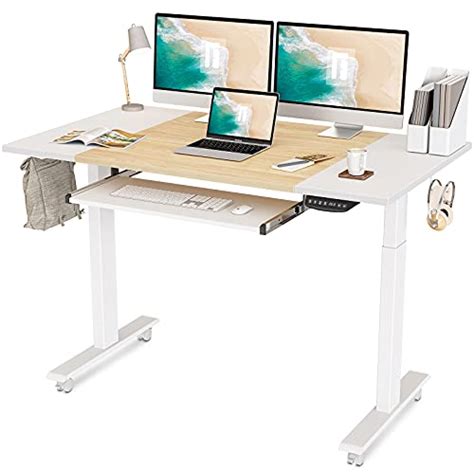 Fezibo Dual Motor Height Adjustable Electric Standing Desk With