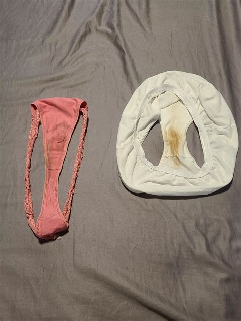 2 Nice And Dirty Pairs Of Panties Thong And Granny Style Nudes