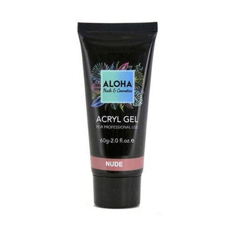 Aloha Acryl Gel UV LED 60 gr Nude Φυσικό OhMyBeauty gr