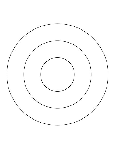 3 Concentric Circles Clipart Etc