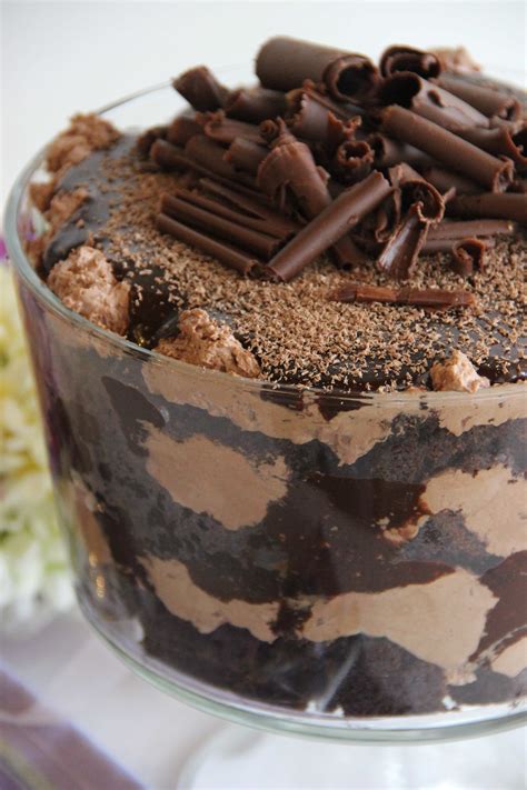 Chocolate Dream Trifle Diary Of A Recipe Collector