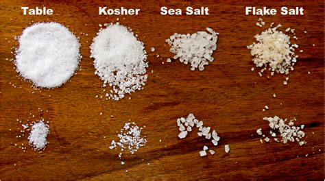 Table salt is very easy to incorporate into recipes because of its texture; kosher salt vs sea salt - Google Search in 2020 | Salt ...