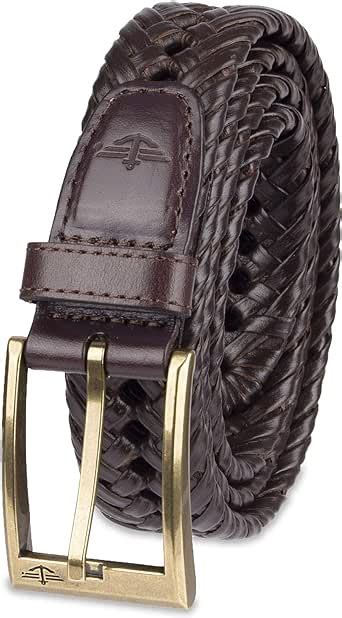Amazon Mens Leather Braided Belts