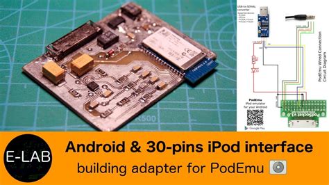 Assembling Adapter For Android Phone And Ipod 30 Pins Full Integration