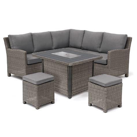 These tools can be purchased individually or as a set. Kettler Palma Mini Corner Fire Pit Set - Rattan / Taupe ...