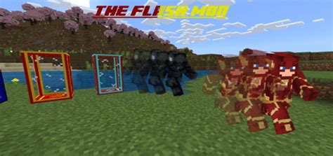 The Flash Mod Minecraft Addon