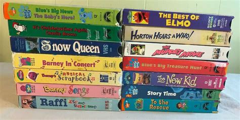 Barney Blue Clues Vhs Lot Images And Photos Finder