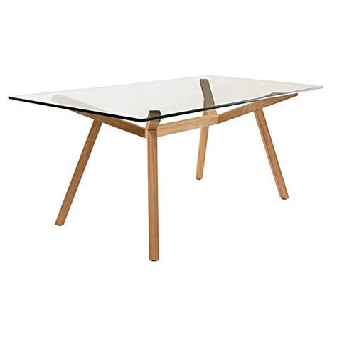 Deck out your dining suite with zanui's dining furniture. Finland Glass Top Dining Table by HOMESTAR | Zanui | Dining table, Glass top dining table, Glass ...