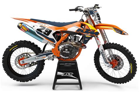 Ktm 450sx Full Bike Graphics Kit Ktmbk2 Zlt Motocross