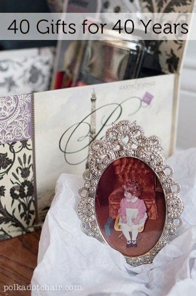 Present ideas for 20 year old daughter? 40 Gifts for 40 Years, 40th Birthday Gift Idea