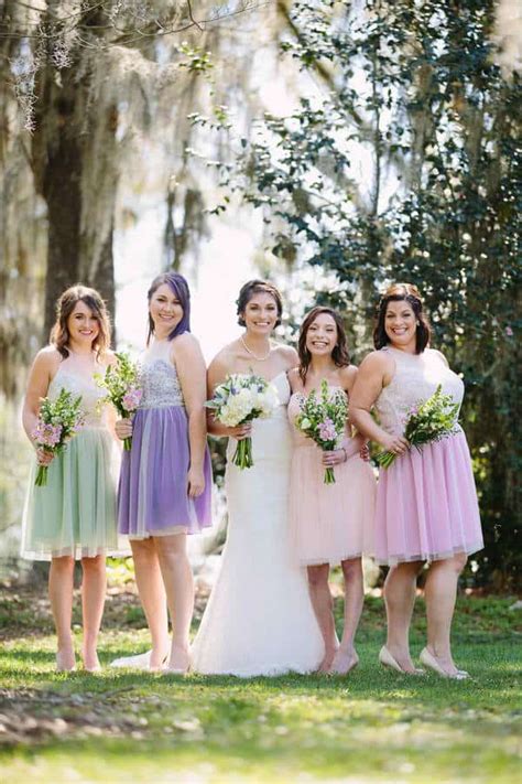 Pastels In A Southern Spring Wedding The Inspired Bride