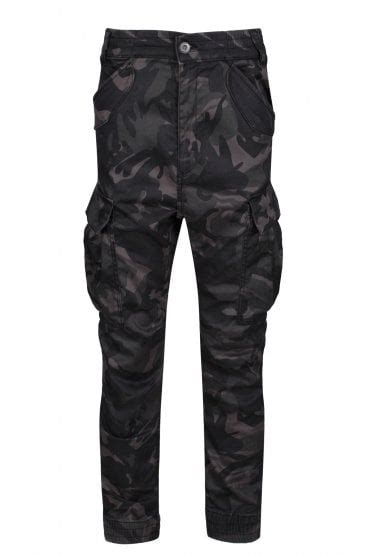 Black Camo By Jeans And Trousers