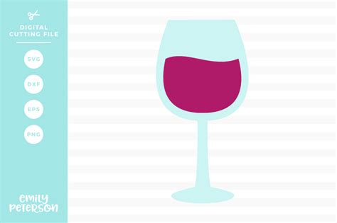 Download Free Wine Glass SVG DXF Crafter File - Free SVG Files For ...