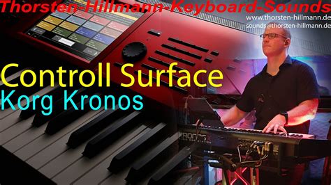 Korg Kronos Tutorial Control Surface Youtube