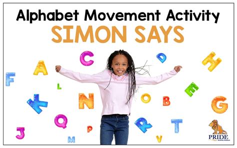 Alphabet Movement Activity Simon Says