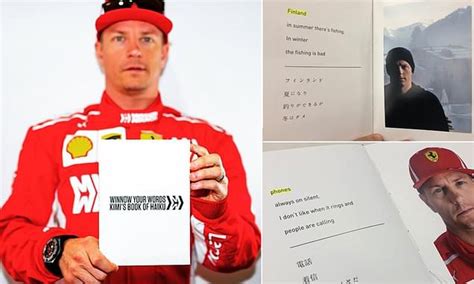 Открыть страницу «kimi raikkonen» на facebook. Ferrari star releases 'Kimi's book of haiku' as he ...