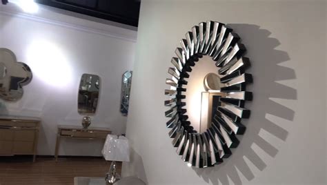 Hot Sale Modern Design Starburst Artistic Decorative Wall Mirror Wall