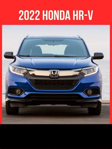 2022 Honda Hr V Specs And Key Features My Drive Car
