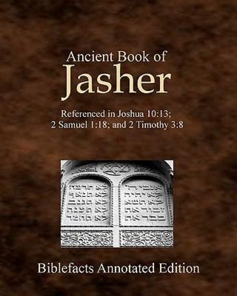 The Book of Jasher - The Next Generation Christians