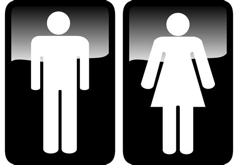 Restroom Symbols Png Transparent Background Free Download 42395