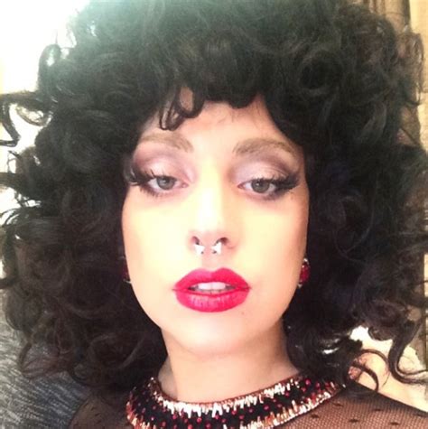 Lady Gaga Rocks Yet Another Crazy Wig This Time Its A Pink Mullet Beauty News Reveal