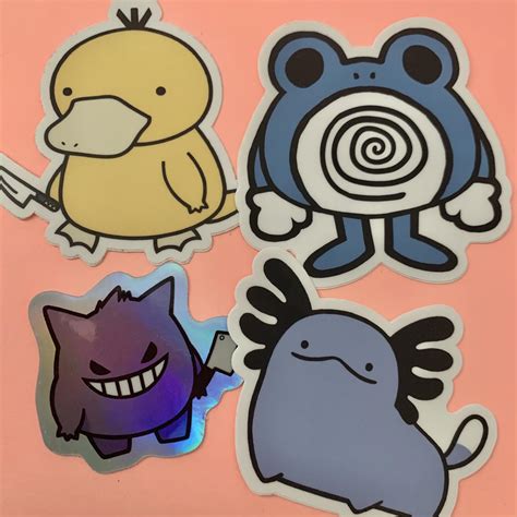 Pokémon Stickers Ive Made Rpokemonart
