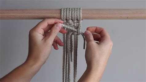 You will want to add this macrame stand to your macrame workshop! DIY Macrame Wall Hanging - How To Add Extra Rope When ...