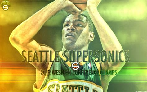 Seattle Supersonics 2012 Nba Finals 1920×1200 Wallpaper In 2020 Nba