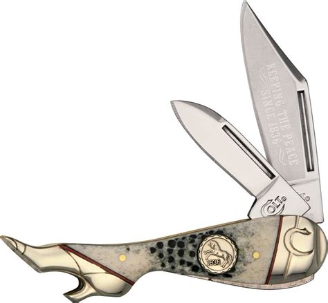 Colt Buckshot Bone Small Lady Folding Knife Free Shipping Over 49