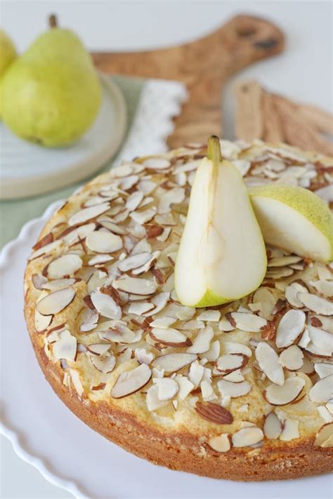 Pear Almond Cake Glorious Treats