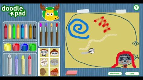 Noggin Doodle Pad Flash Game Youtube