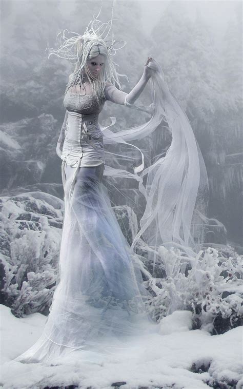 Meet Skadi Winter Goddess In Scandinavian Mythology — Steemit Snow Queen Fantasy Photography
