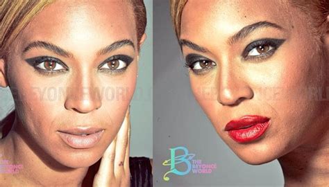 Unphotoshopped Beyonce