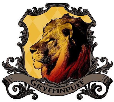 Gryffinpuff House Crest By Sedatedartist Gryffinclaw Harry Potter