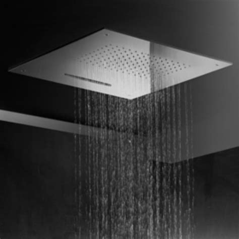 Recessed Ceiling Shower Head 1966054 Cifial Square Rain Waterfall