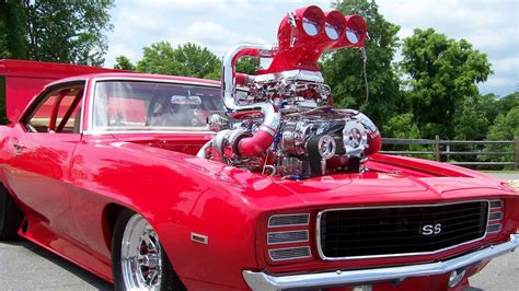 🥇 Chevrolet Custom Muscle Car Engine Wallpaper 109627