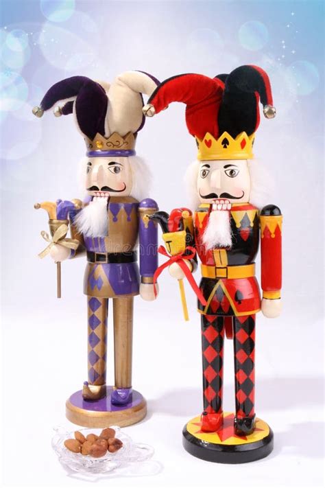 Two Wooden Nutcrackers Stock Photo Image Of Crafted 17390222