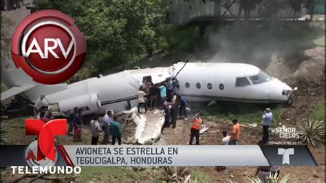Toda la información sobre accidentes aéreos. Dramáticas imágenes de accidente aéreo en Honduras | Al Rojo Vivo | Telemundo - YouTube