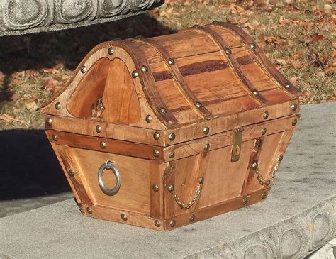 Diy Wood Chest Wooden Chest Treasure Chest