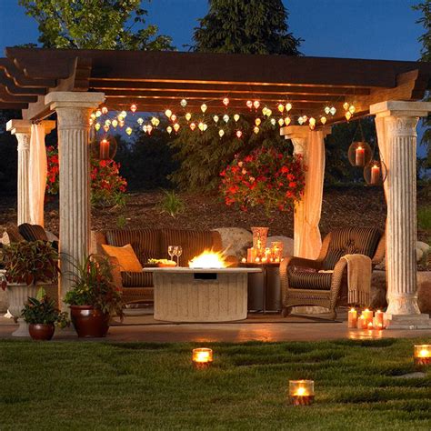 Starled led canopy tent light outdoor wedding anniversary birthday. 35 Inspiring Patio Ideas to Upgrade Your Outdoor Furniture ...
