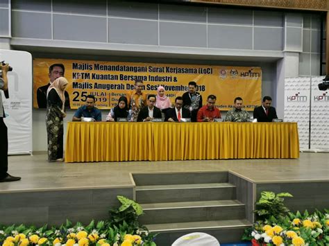 Coordinator for cu216 (bsc (hons) in multimedia computing in collaboration with coventry university 3+0) cik tahirah bt mt tahir. MAJLIS MENANDATANGANI SURAT KERJASAMA (LoC) KPTM KUANTAN ...