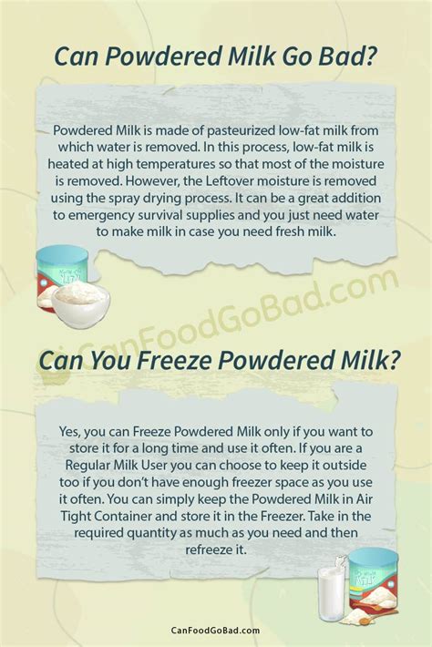 Can Powdered Milk Go Bad How Long Does Powdered Milk Last Once