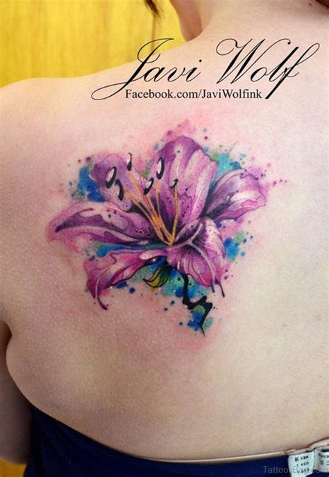 80 attractive lily tattoos get free tattoo design ideas