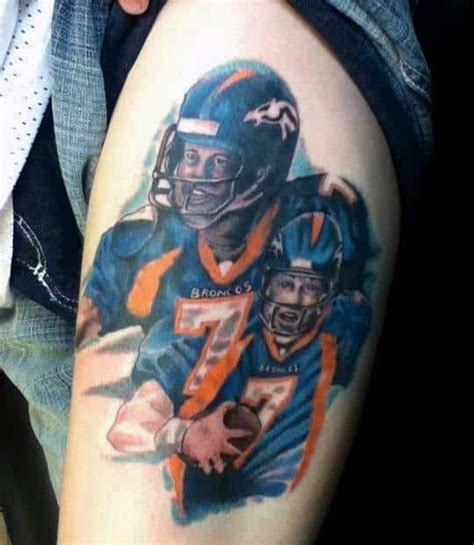 Tattoo artists who work in denver that you can filter by style. 40 Denver Broncos Tattoos For Men - Football Ink Ideas
