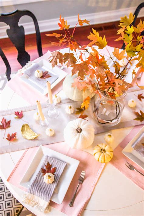 thanksgiving centerpiece round table 8 (1 of 1) - Shining on Design