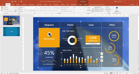 10 Best Dashboard Templates For Powerpoint Presentations Within Project