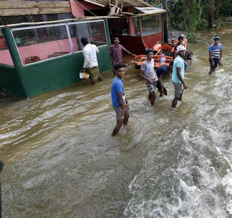 Sri Lanka Races To Rescue Flood Victims As Death Toll Rises To 160