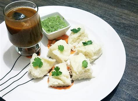 It is steamed and soaked in syrup. The Hoggerz: That Instant Dhokla